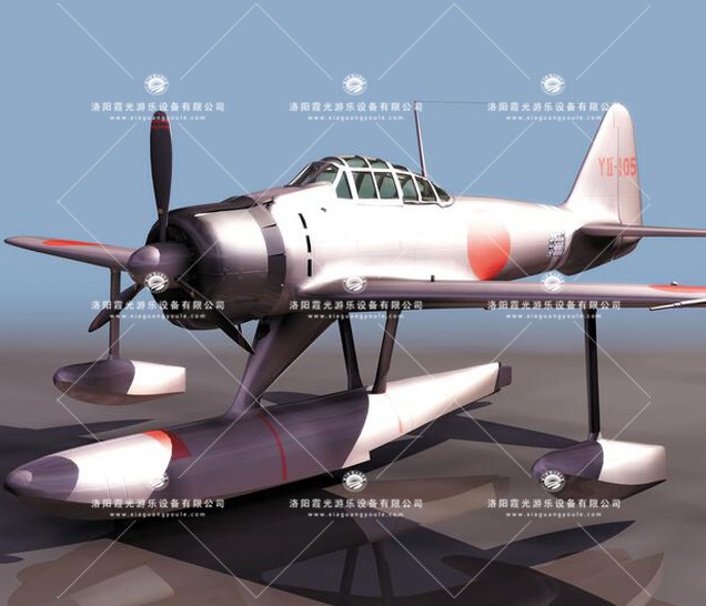 青岛3D模型飞机_